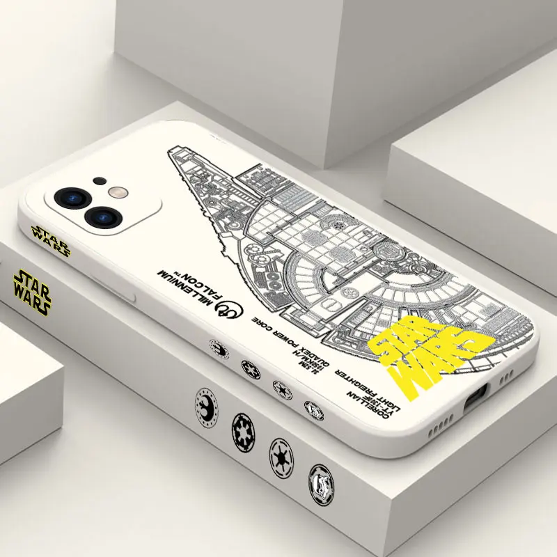 

Чехол для телефона с принтом Звездных войн Штурмовик для iPhone 14 13 12 11 Pro Max Mini X XR XS MAX SE20 8 7 Plus 6 6S Plus, силиконовые чехлы, чехол