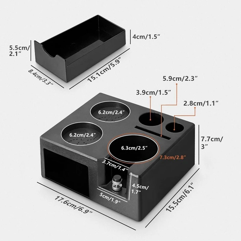 Органайзер для тампера эспрессо держатель кофе 58 мм 54 51 портафильтр Epsresso