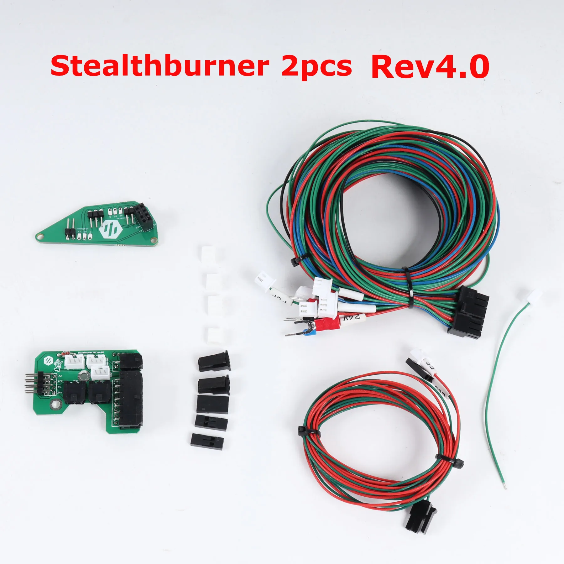 

Blurolls Voron 2.4 R2 Trident Stealthburner 2PCS Rev4.0 Extruder Toolhead PCB Compatiable Voron Tap PTFE wire Designed by Hartk