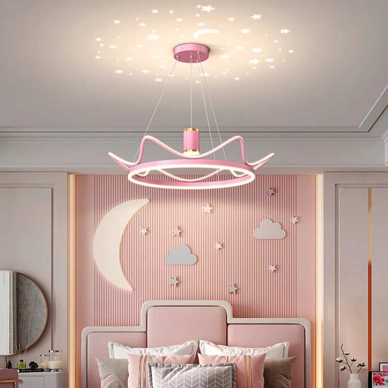 

Room Decor Led Art Chandelier Pendant Lamp Light Children's Decorative Dining Ceiling Indoor Interior
