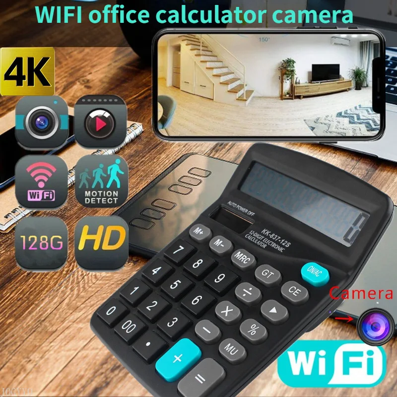 

Мини-веб-камера с Wi-Fi, 128 ГБ, TF-карта