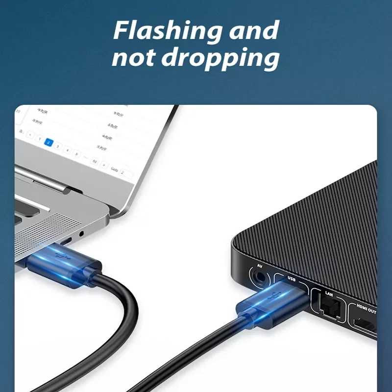 

Кабель-удлинитель папа-Папа, USB 2023, 5 Гбит/с, 9 ядер