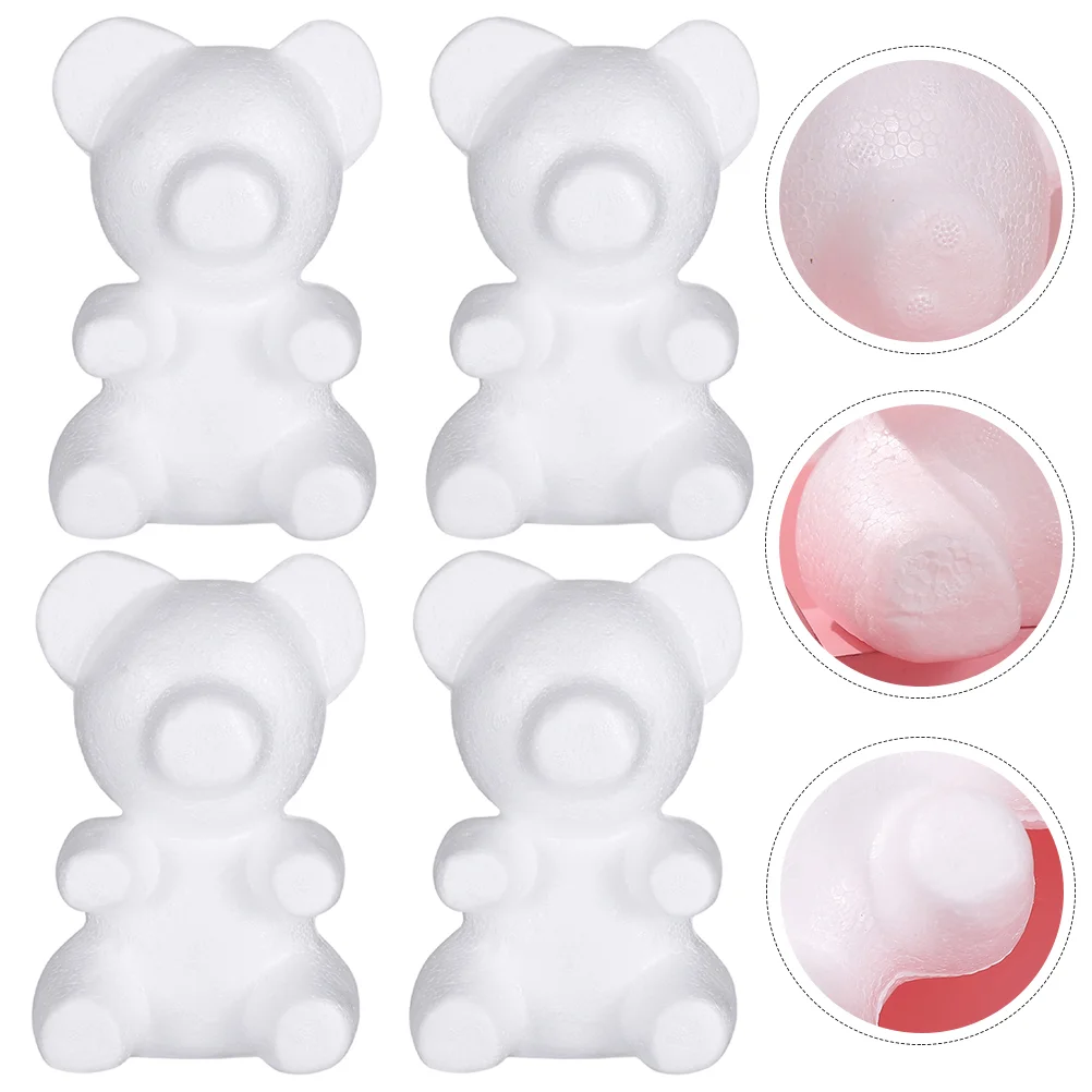 

Flower Diy Valentine Craft Arrangement Foam Model Shape Gift Wedding Bears Christmas Rose White Gifts Prop Modelling Foams