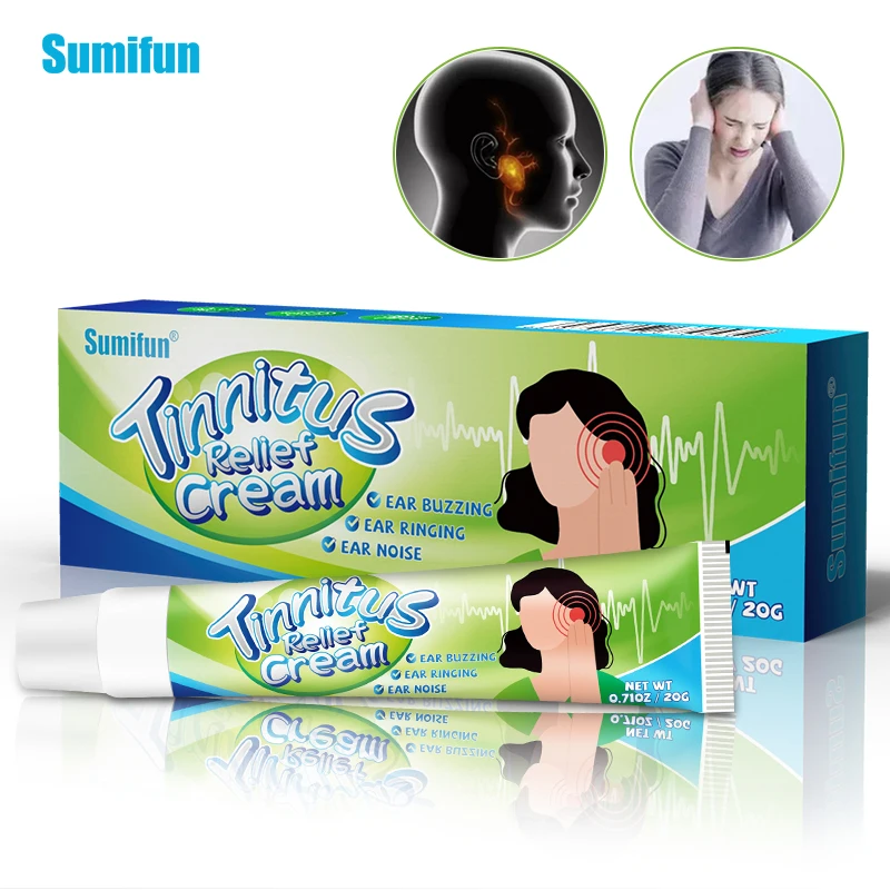 

20g New Sumifun Tinnitus Treatment Ointment To Relieve Headache Discomfort Caused By Ear Buzzing Hearing Loss Ointment Ear Care