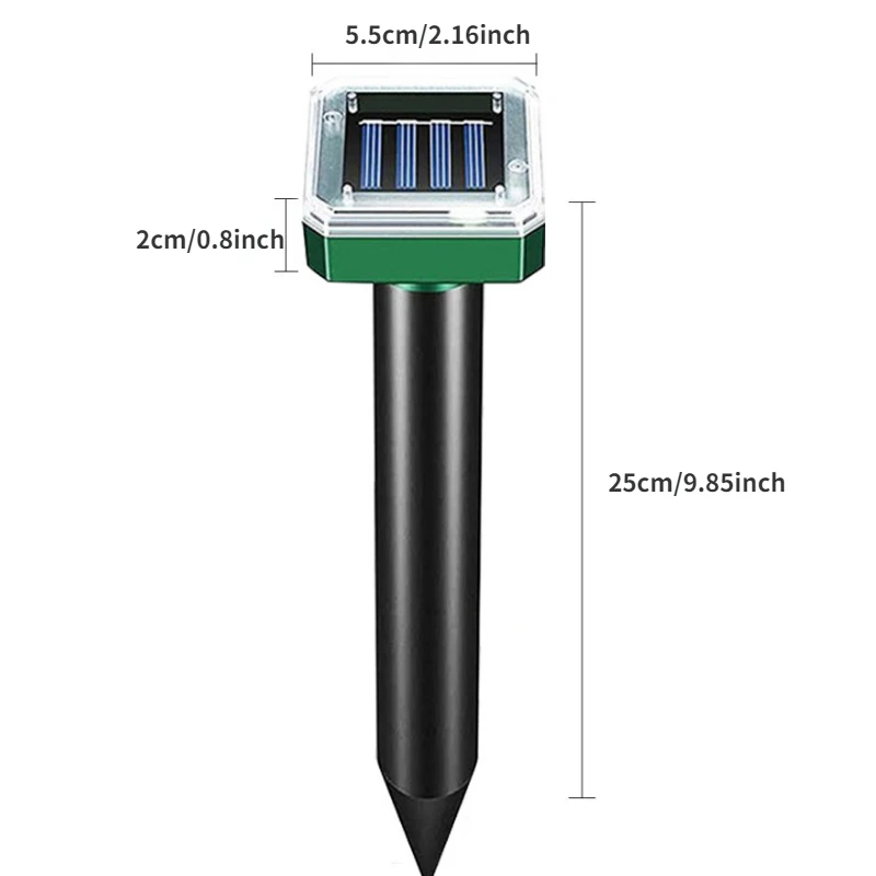 

Солнечный ультразвуковой отпугиватель вредителей