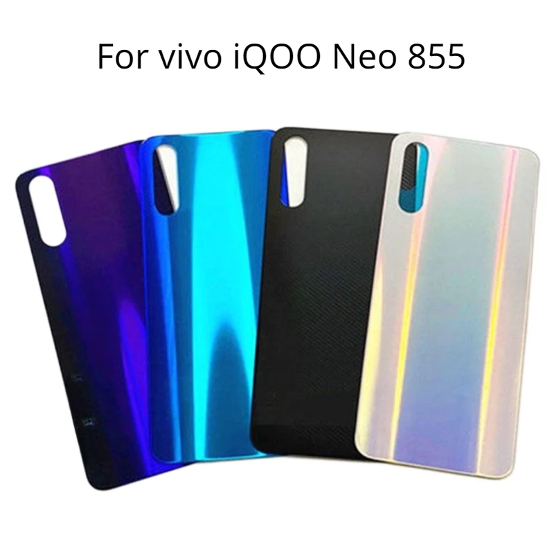 Задняя крышка батарейного отсека 6 38 дюйма для Vivo IQOO Neo 855 задние Стеклянные детали