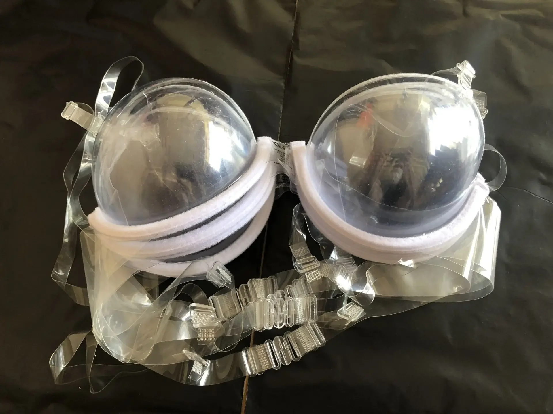 Женский прозрачный бюстгальтер облегающее пластиковое невидимое нижнее белье