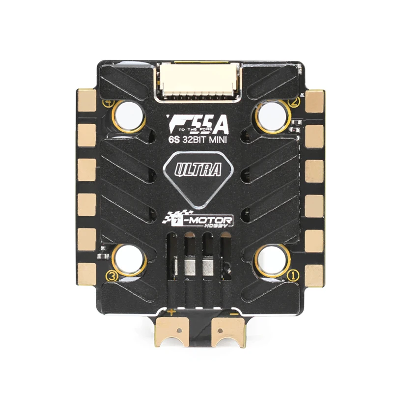 

T-motor Ultra F55A 55A Mini 4 в 1 6S 32BIT ESC контроллер скорости BLHeli_S 20x20 мм DShot150 DShot300 DShot600 RC FPV гоночные дроны