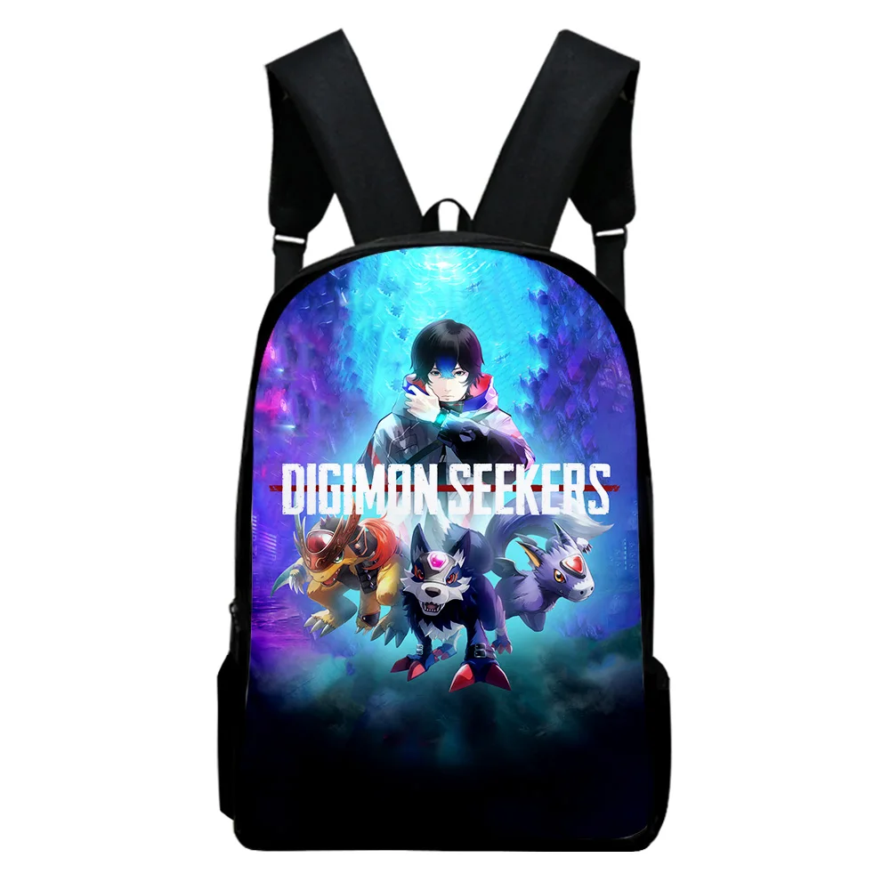 Рюкзак Digimon Adventure Anime Seekers школьная сумка для взрослых и детей рюкзак унисекс сумки