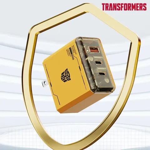 Зарядное устройство трансформер USB Type-C GaN, 65 Вт
