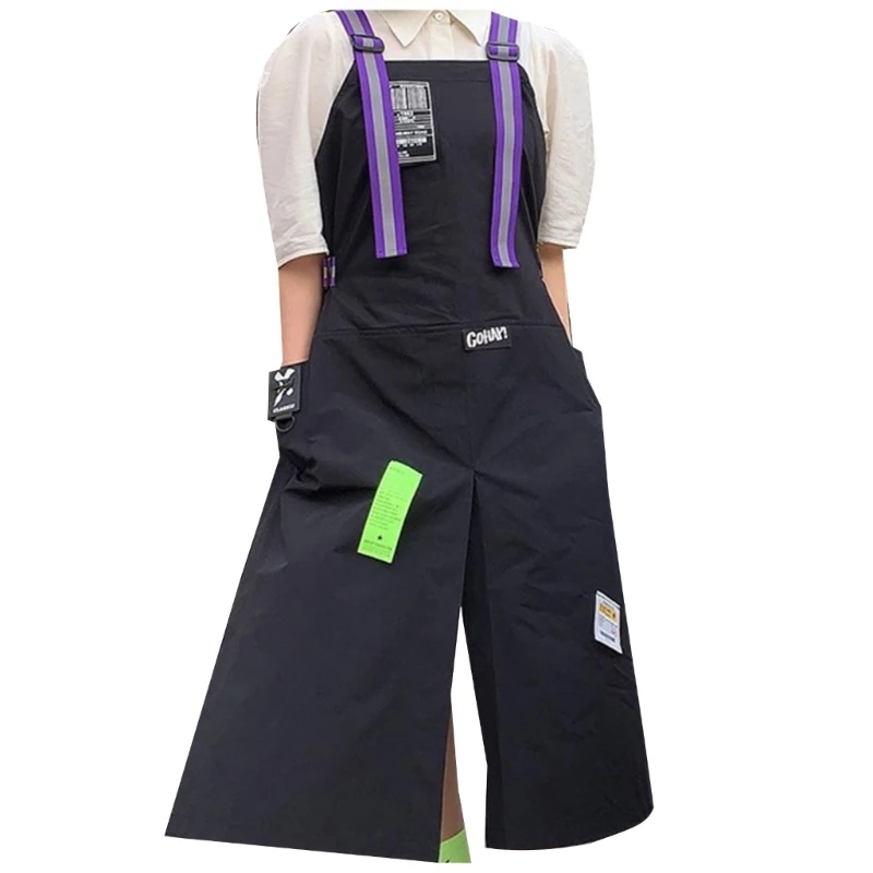 

Nylon Apron with Pockets Adjustable Apron Catering Work Clothes Supplies for Children Teenager Girl Female Present
