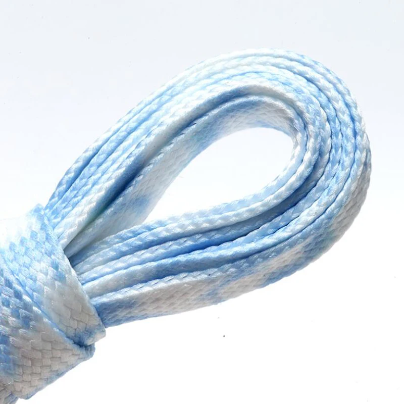 Flat Shoelaces Rainbow Colour Shoe Laces Casual Canvas Shoes Colorful Shoelace Print Gradient Suitable For 1 Pair 120/140/160CM