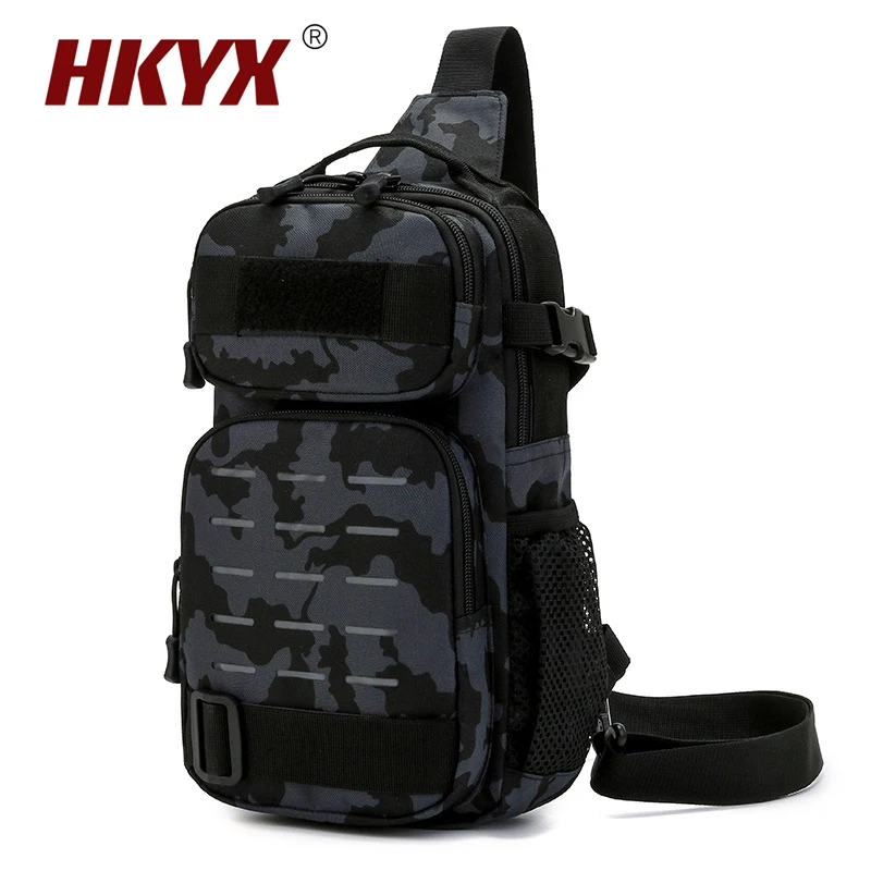 Outdoor Chest Bag Men's Single Shoulder Crossbody bag Multi-Functional Travel Sports Waist Span Bag Cloth Tactical Training Bag