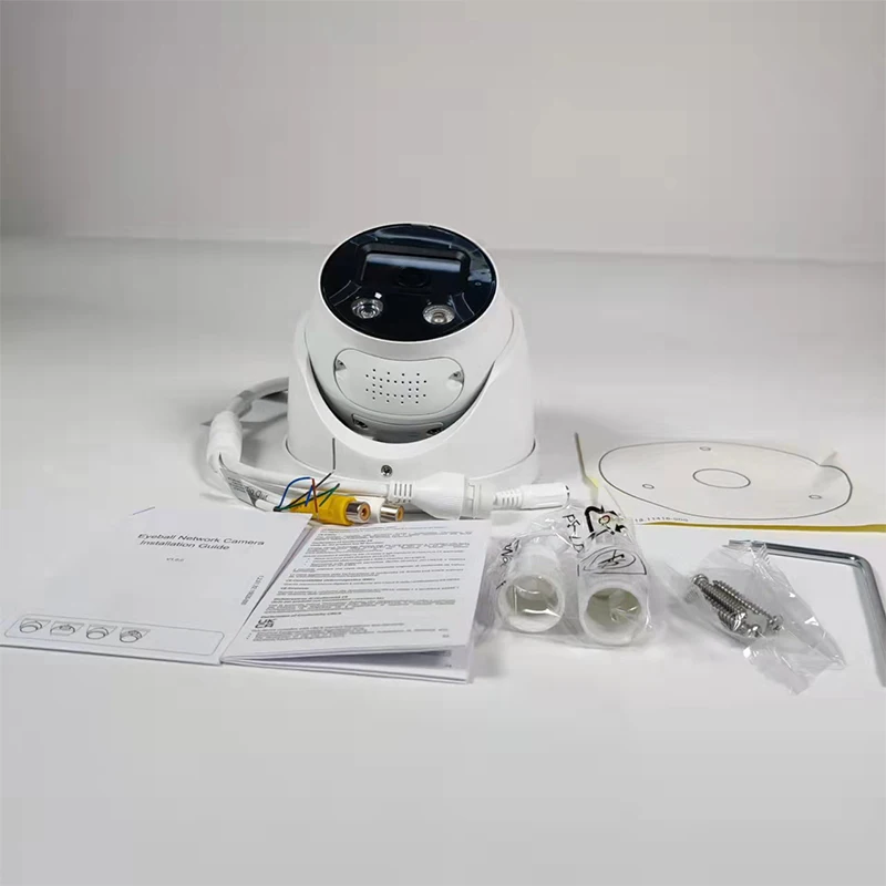 Купить Dahua IPC-HDW3849H-AS-PV-S3 8 Мп POE 4K IP-камера с теплсветильник 30 м IR30M встроенный двойной микрофон динамик WizSense комнатный глазный шар