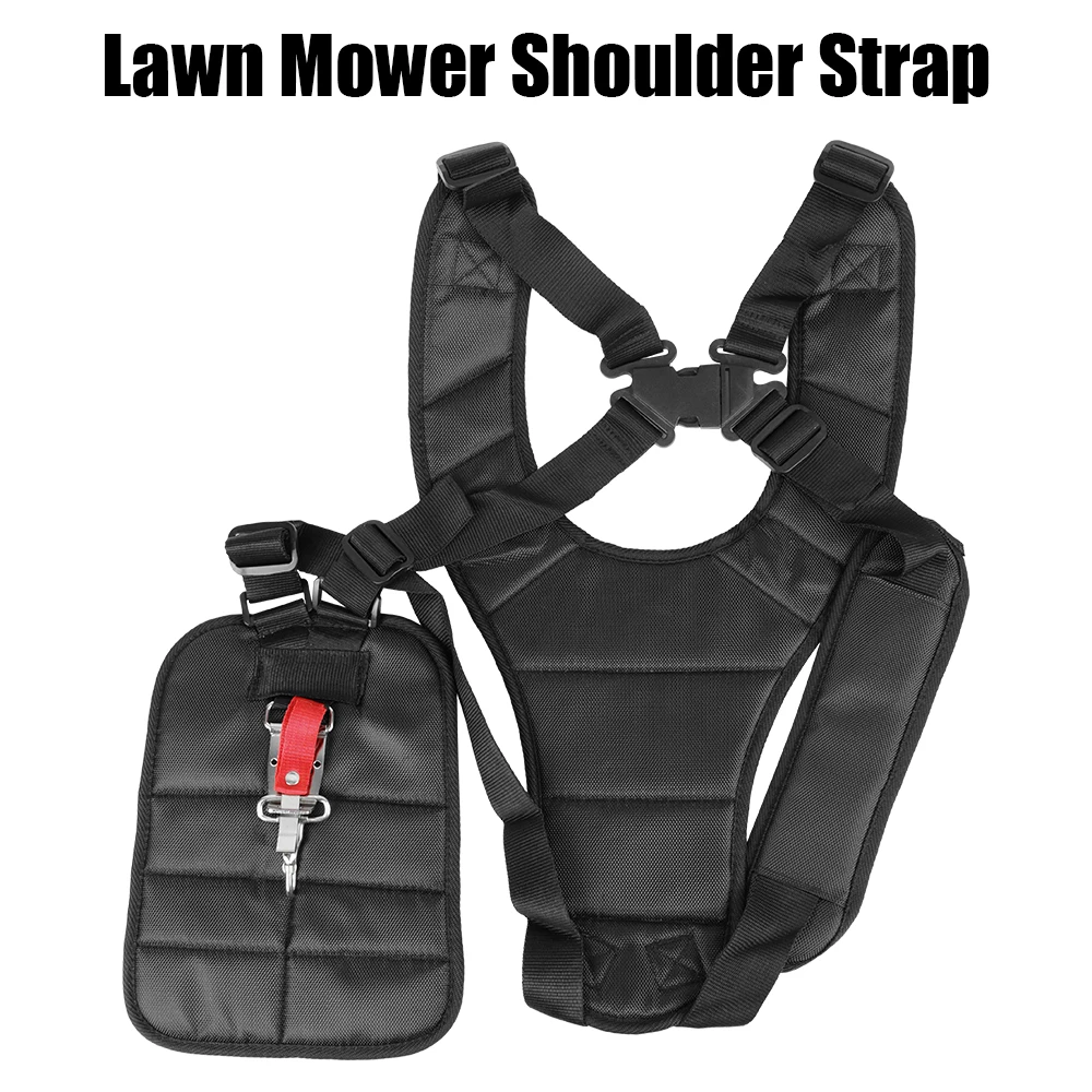 Double Trimmer Shoulder Harness Strap Belt Garden Power Pruner Lawn Mower Adjusted Band Grass String For Brush Cutter & Trimmer