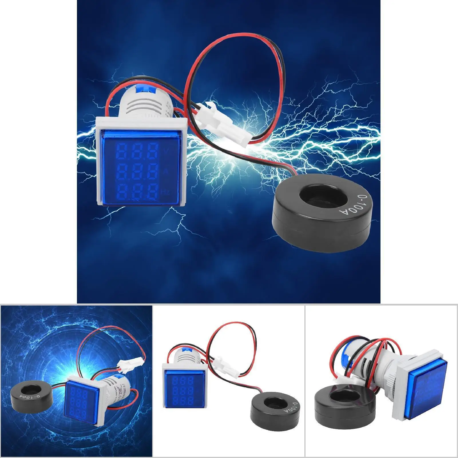 3-значный многофункциональный индикатор частоты Вольтметр переменного тока для