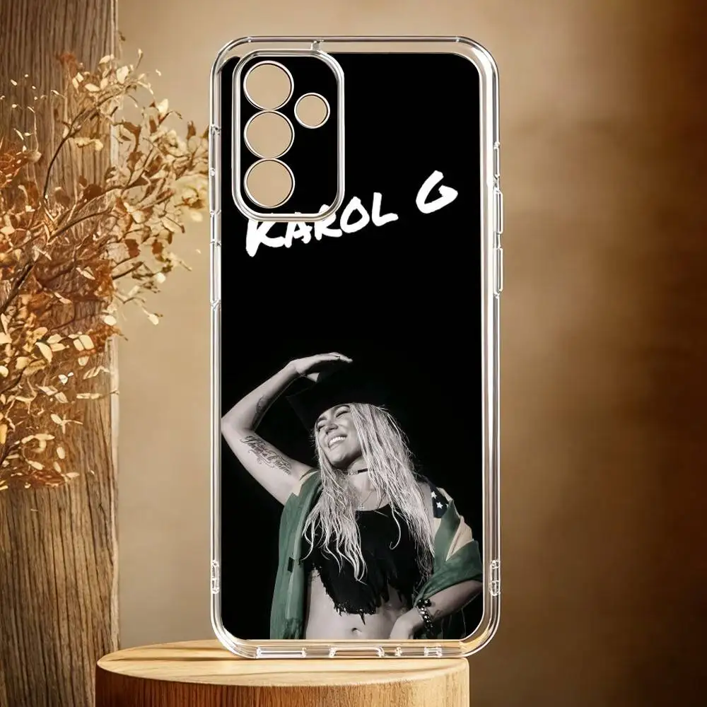 Чехол для телефона K-Karol G Tropicoqueta для Samsung Galaxy A71, A70, A52, A51, A40, A30, прозрачный чехол. (art.: 3920dd1edfca7) - 3920dd1edfca7