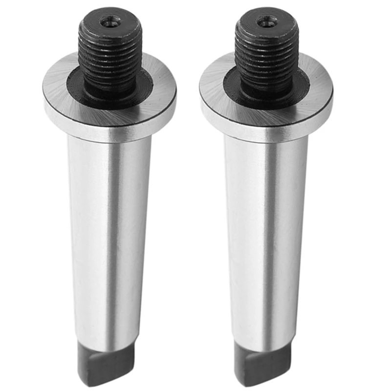 

2X 2Mt Shank To 1/2 Inch -20 Threaded Drill Chuck Arbor Hardened Morse Taper Mt2 Adapter