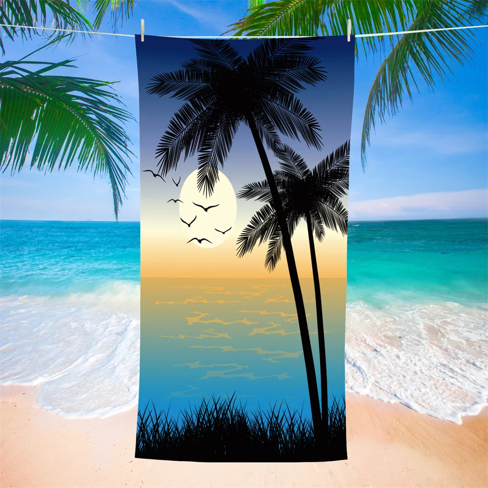 1 шт. полотенце из микрофибры для пляжа и бассейна