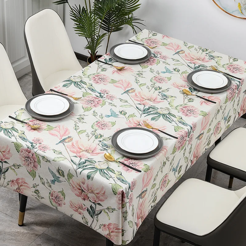 

All-match Advanced Ins Style Tablecloth Waterproof Living Room Rectangular Tablecloth Outdoor Restaurant Picnic Cloth Manteles