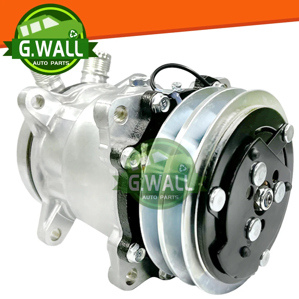 Компрессор переменного тока A/C SD507 5H11 507 12 В 24 2PK V ременной шкив для тягача