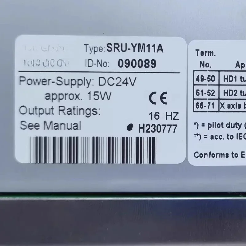 Реле безопасности для станков Mazak D70EU00936 * YM11A, аксессуары для ЧПУ SRU-YM11A (art.: 3920dc0aff99e) - 3920dc0aff99e