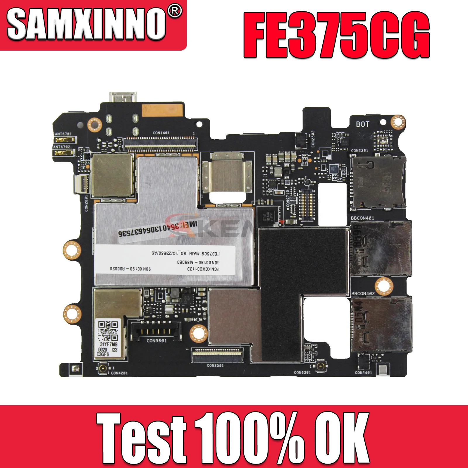 

FE375CG With 8G SSD Mainboard For ASUS FE375CXG FE375CX FE375C FE375 Motherboard 100% Tested OK Free Shipping Used