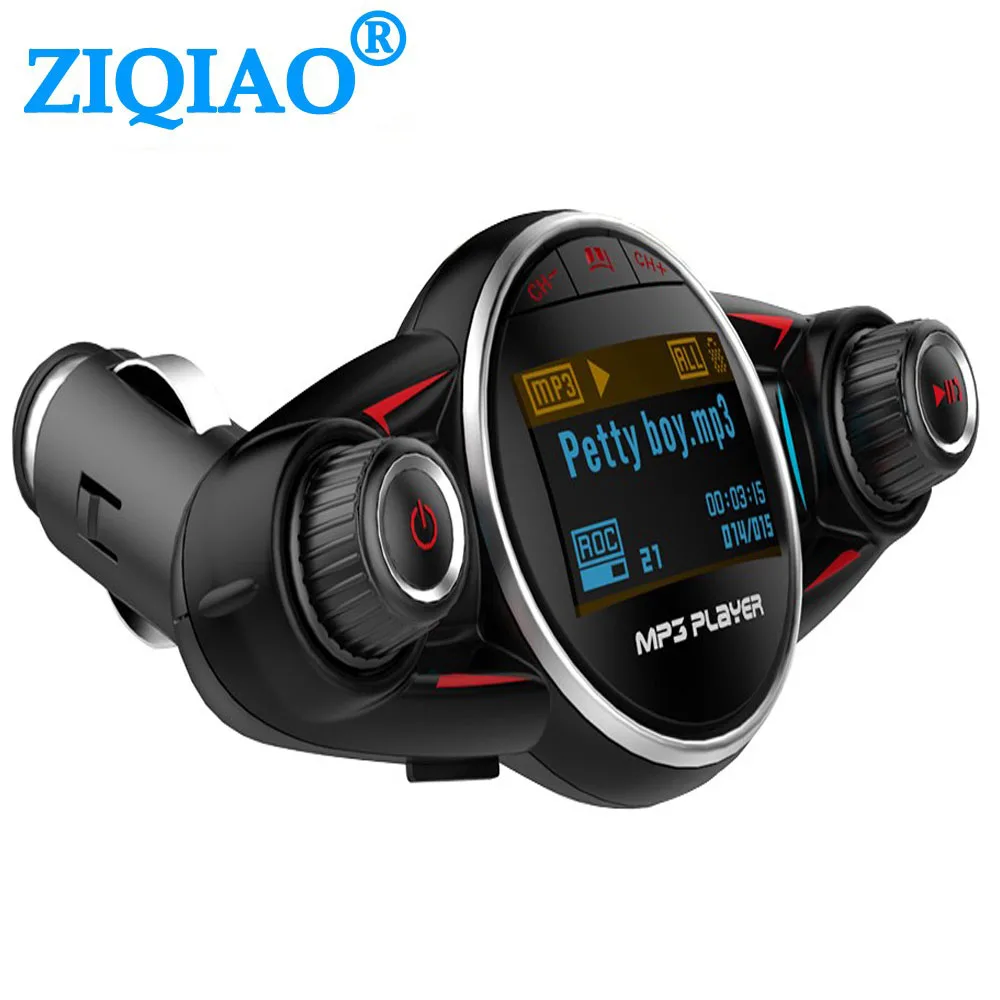 

Car Wireless Bluetooth MP3 Music Player AUX Audio Receiver FM Transmitter Dual USB Charger BT08