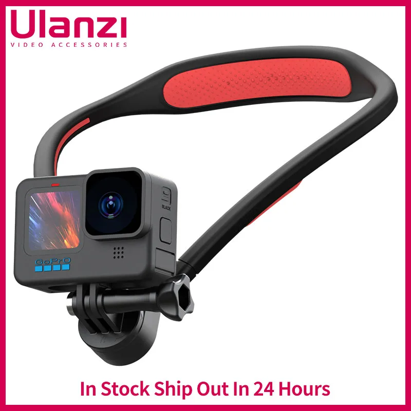 

Ulanzi Go-Quick II Magnetic Silicone Neck Holder Mount For GoPro Hero 12 11 10 9 8 7 Insta360 DJI Osmo Action Camera Accessorie