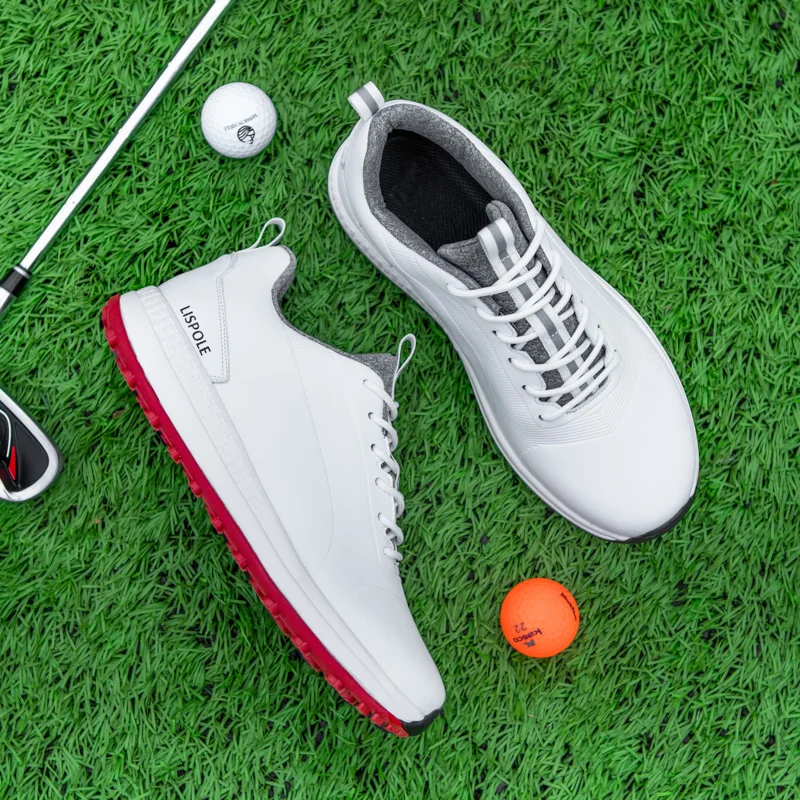 39-47 Professional Golf Shoes Women Rubber Anti Slip Men Gym Golfer Sneakers Man Leather Golf Shoes Plus Size