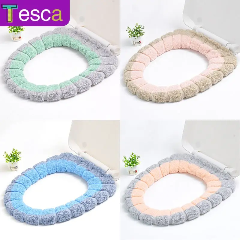 

Universal Warm Soft Washable Toilet Seat Cover Mat Home Decor Cute Pumpkin Closestool Mat Seat Case Toilet Lid Cover Accessories