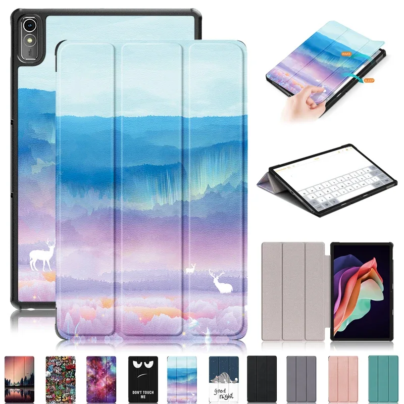 Фото Чехол GEFENIS для планшета Lenovo Tab P11 Gen 2 Gen2, кожаный жесткий чехол с краской для Lenovo Tab P11 2-го поколения, Tb350fu Tb350xu, чехол №1