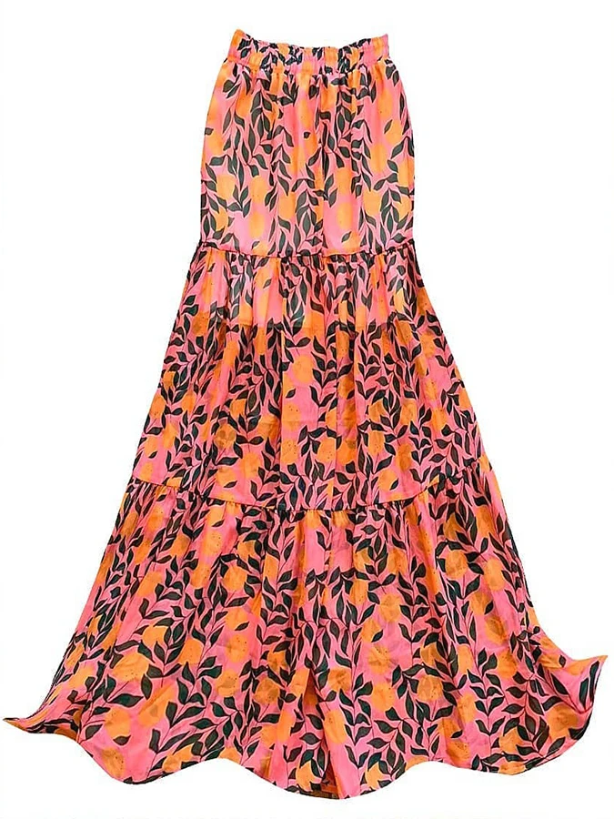 Рисунок 5 - Комплект бикини с оборками и цветочным принтом