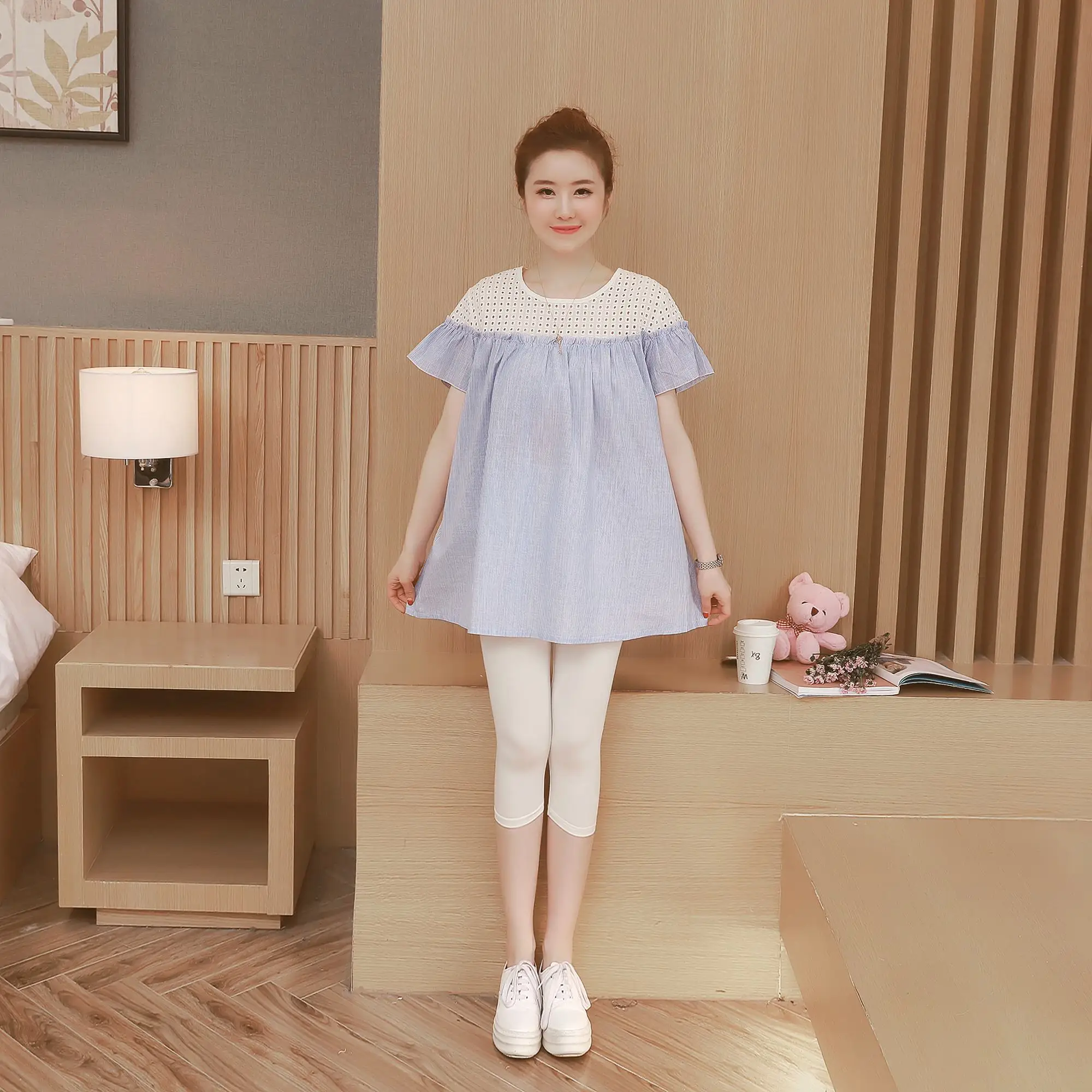 

Maternity gray Pregnant Baby Loading 2022 Funny T Shirt Girl Shirt New Mom Big Size Clothes