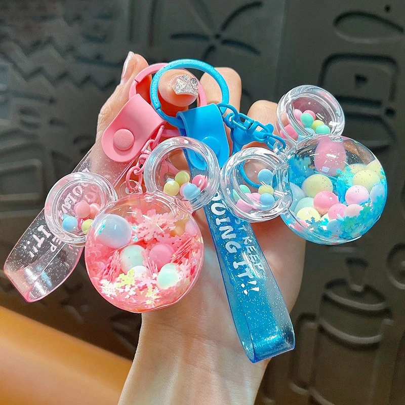 Креативная Акриловая жидкость в форме головы Микки-Мауса