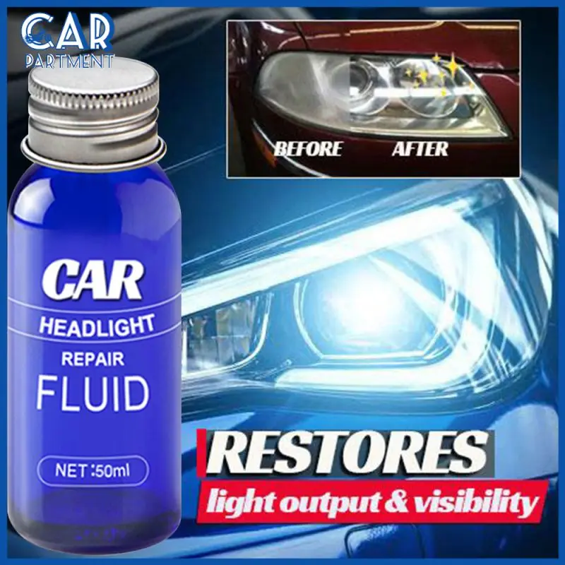

30ml Car Headlight Repair Fluid Headlight Polishing Liquid Kit Headlight Lens scratch Remover Restoration Maintenance Agent
