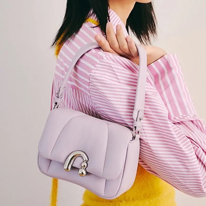 

Xiuya Korean Style Trendyol Handbags for Women Elegant Ins Lady Underarm Shoulder Bag Pu Leather Casual All-match Coin Purse