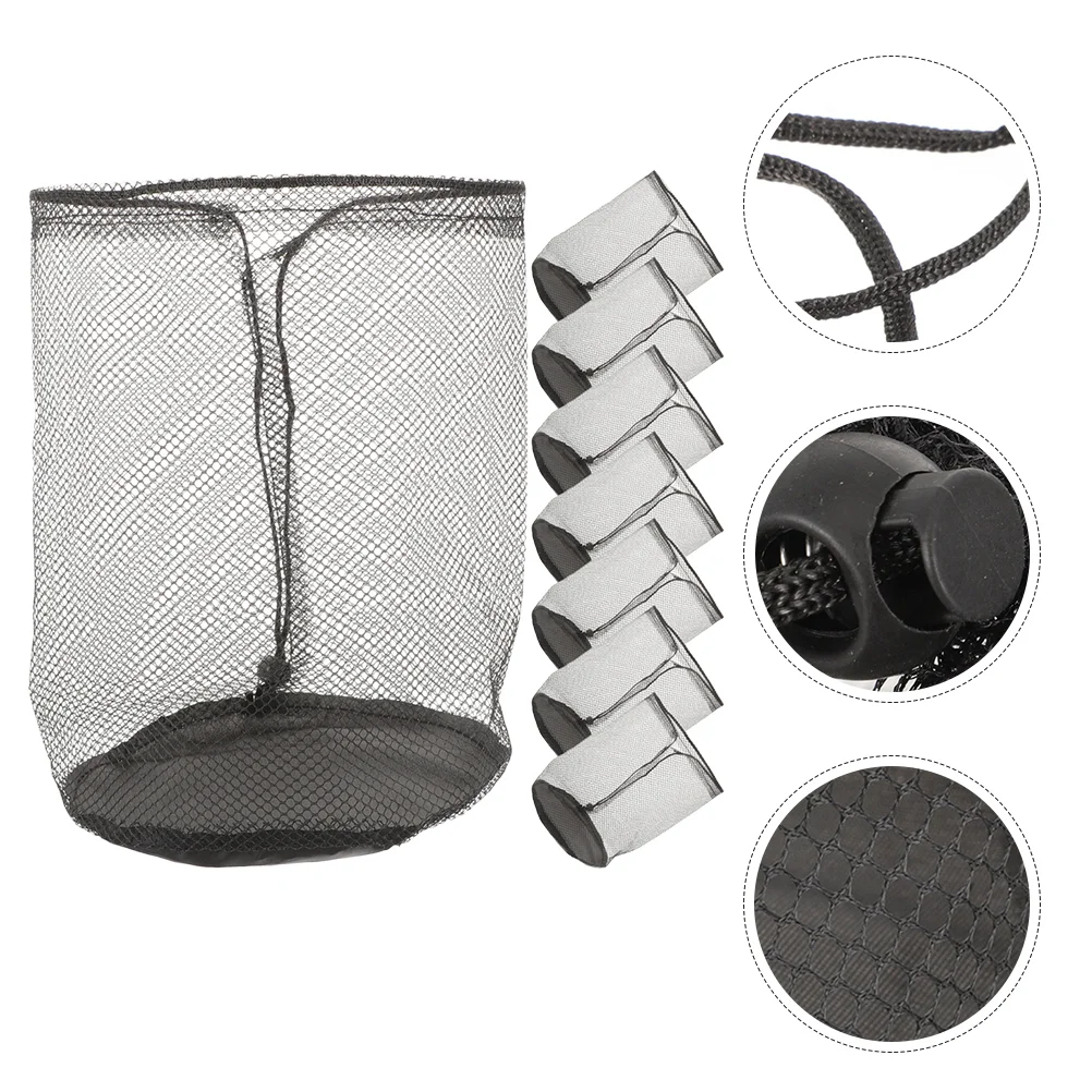 

8Pcs Cone Storage Bag Mesh Storage Bags Cone Carrier Bags Cone Mesh Bags Outdoor Sports Bags
