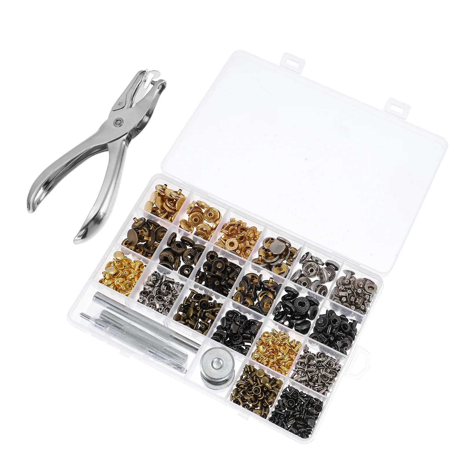 

1 Set DIY Luggage Bag Rivets Practical Leather Crafts Making Rivet DIY Clothing Rivets