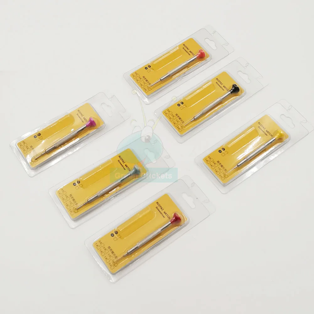 T Shaped Blade Handle Watch Screwdriver Tool For RLX Stainless Steel Strap Adjusting 0.8/1.0/1.2/1.4/1.6/1.8