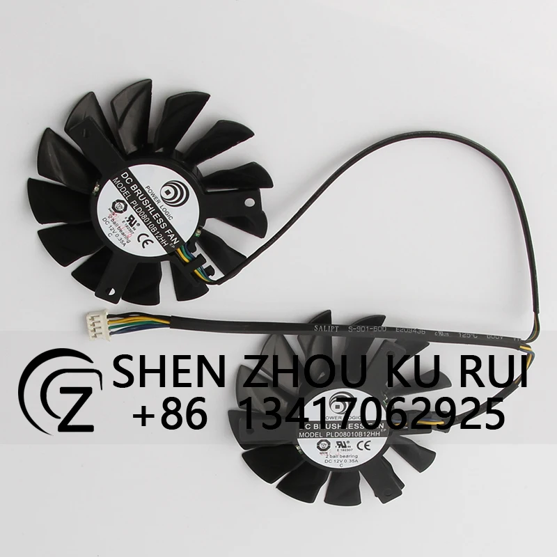 

Вентилятор охлаждения PLD08010B12HH, постоянный ток 12 В, 0,5 А, EC, 80x80x12 мм, 8012 дюйма, 8 см, большой объем, двойной шарикоподшипник
