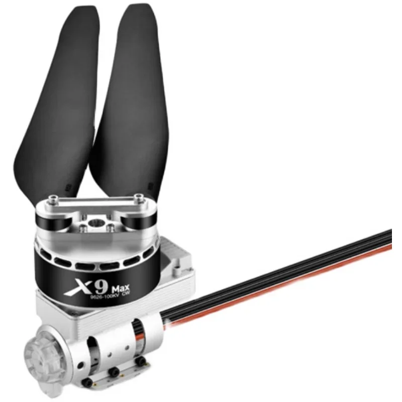 Система питания Hobby wing X9 max 12-14S 3411 углеродное волокно моторчик с пропеллером ESC FOC