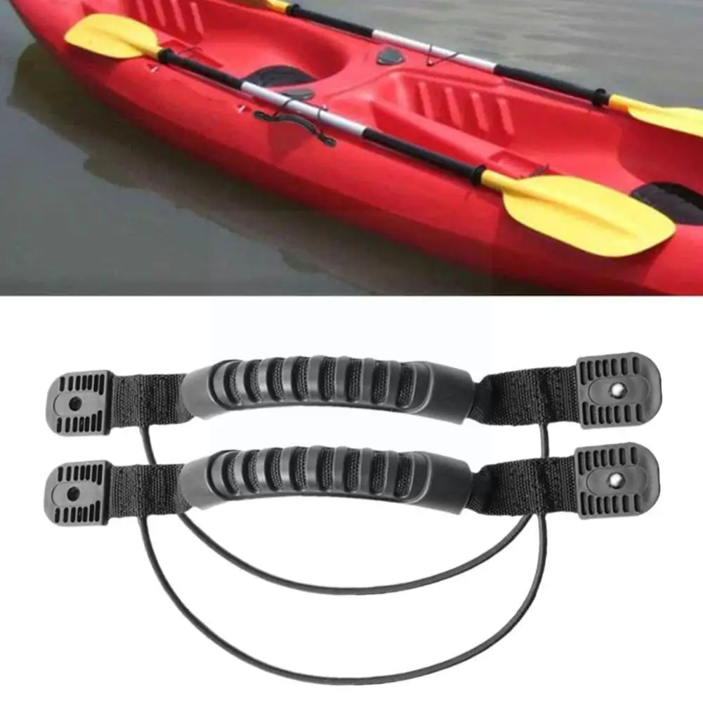 

1 Pair Kayaking Handles 280mm Canoe Kayak Boat Carry Handles Kayaks bateau Accessories caiaque Hand Grip лодка Luggage Suit Z1P3