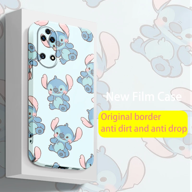 

Disney Baby Stitch For Huawei P50 P40 P30 P20 Nova Y70 10 9 8 7 SE Pro Lite 5G Feilin Film Phone Case Hard Cover