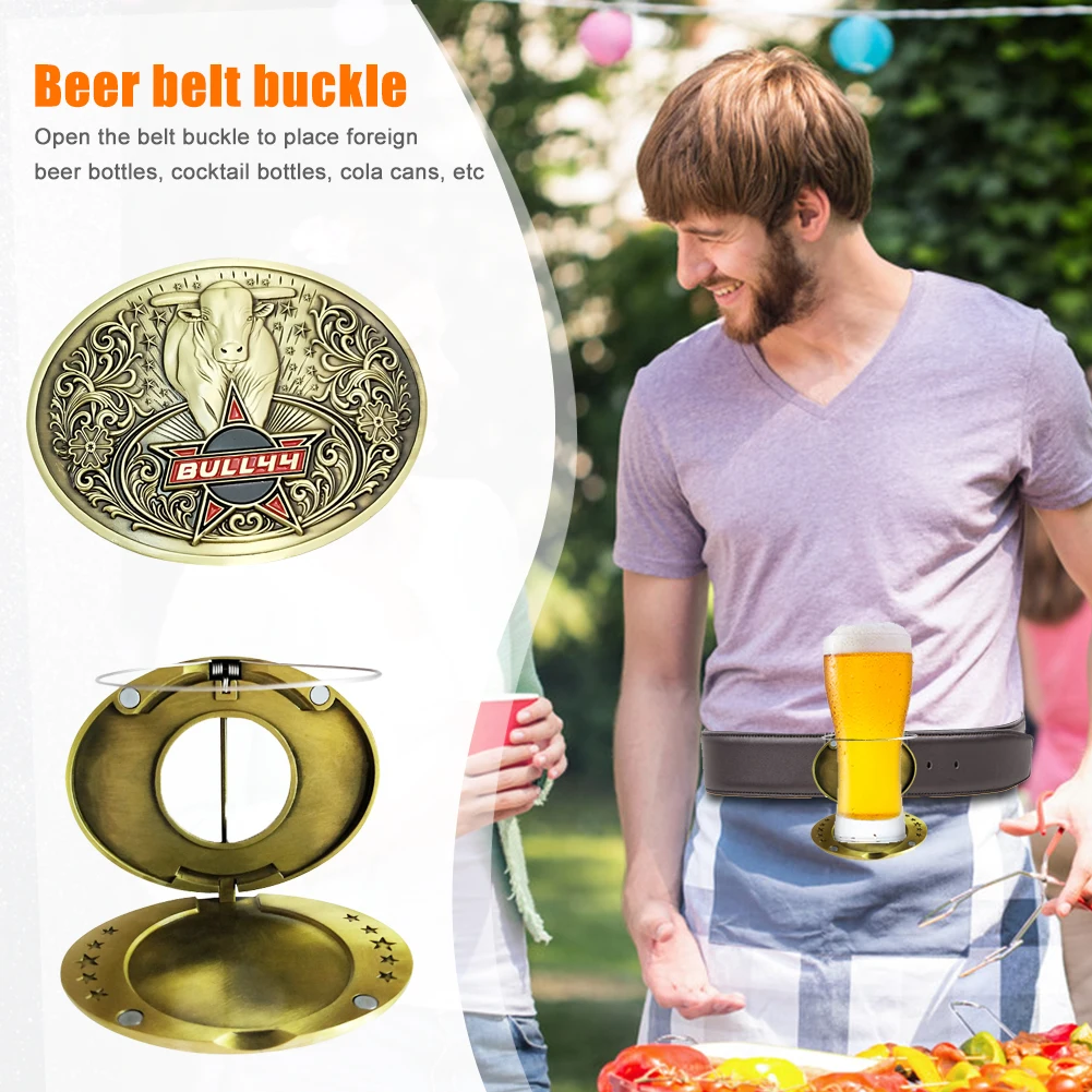 

Портативный металлический ремень-пряжка для пива или вина