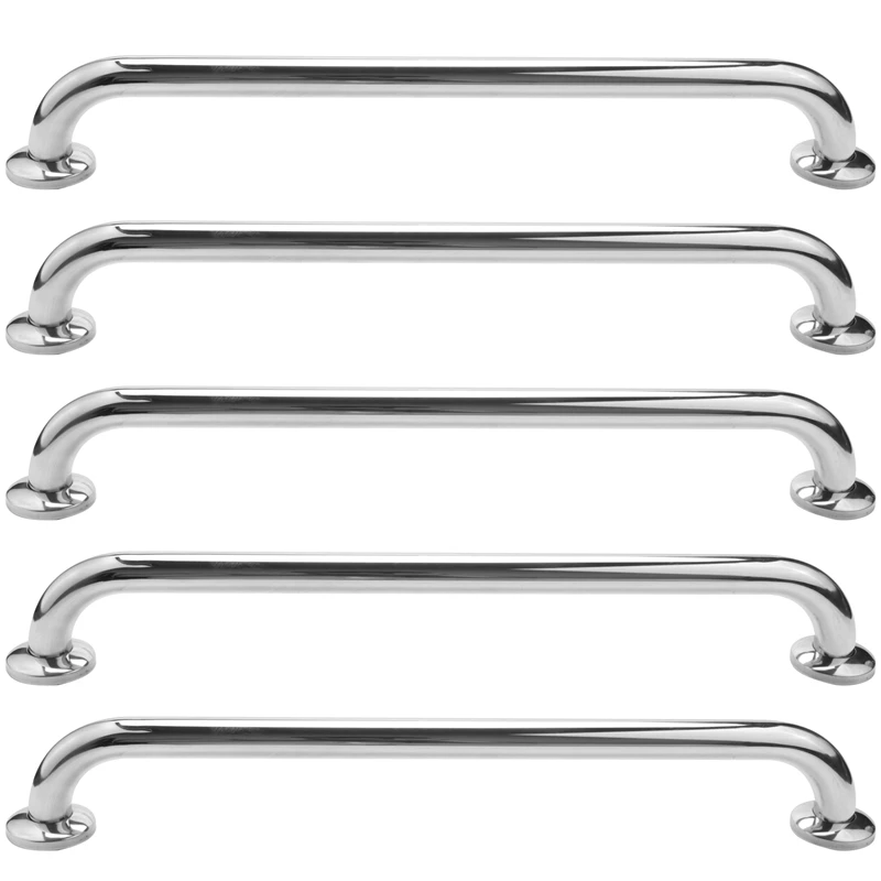 

5X New Bathroom Tub Toilet Stainless Steel Handrail Grab Bar Shower Safety Support Handle Towel Rack(50Cm)