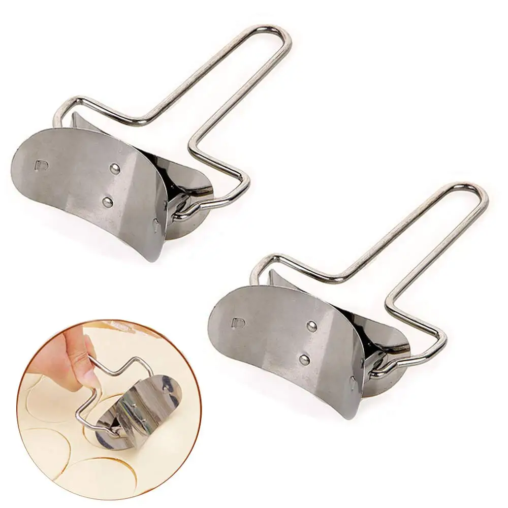 

Dumpling Mold Round Rolling Cutting Blade Dough Circle Cutter DIY Ravioli Maker Device Dumpling Wrapper Manual Household Tools