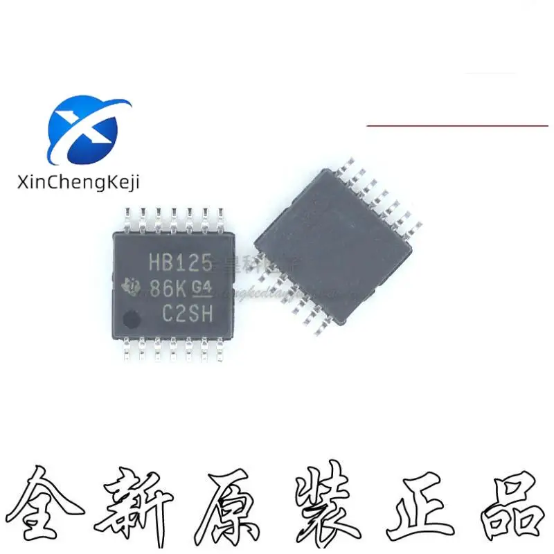 

30pcs original new SN74AHCT125PWR silk screen HB125 TSSOP-14 driver IC