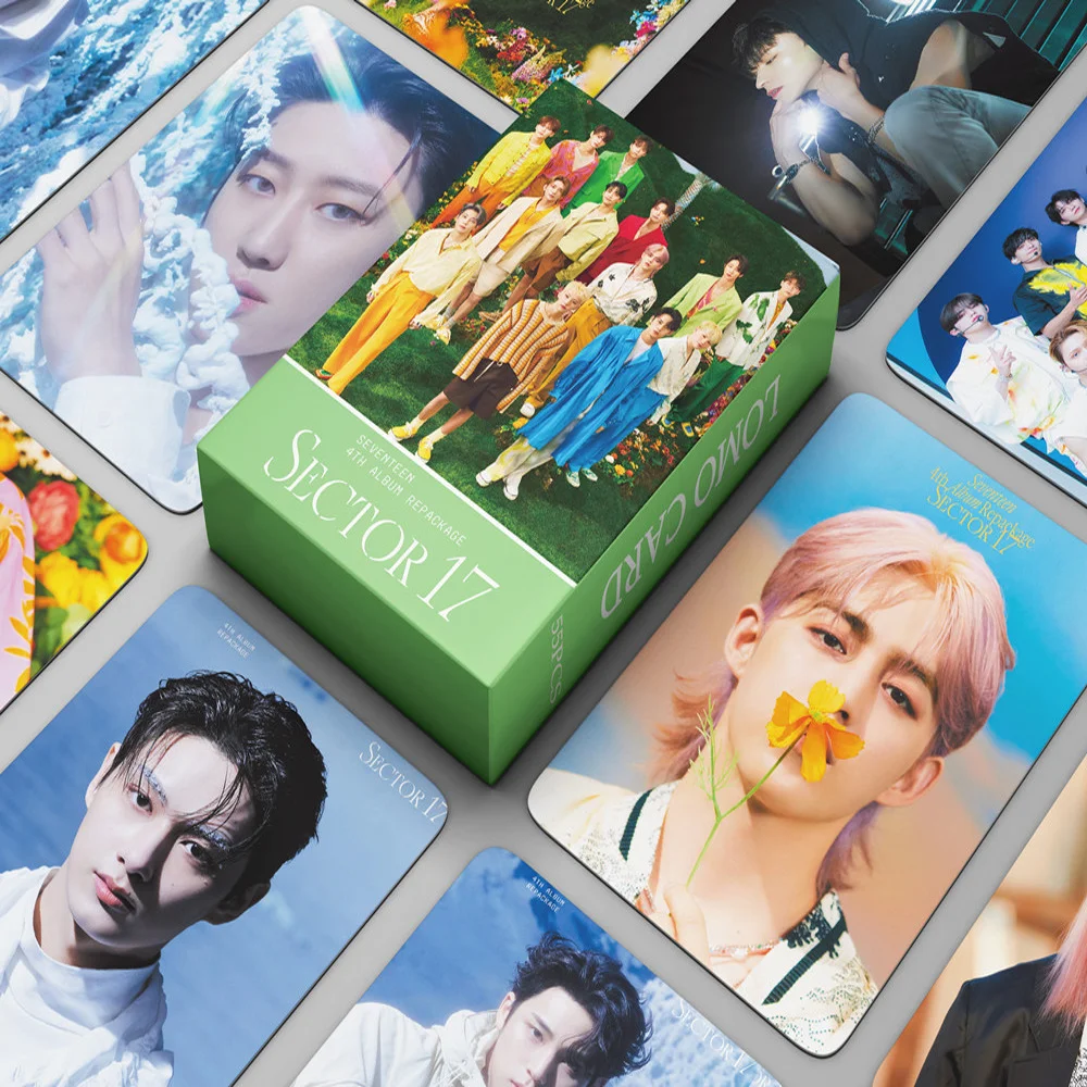 

55 шт./набор, почтовые открытки в стиле K-POP 17