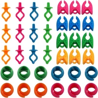 12pcs bobbin holders bobbin clamps prevent thread tails from unwinding thread spool savers for sewing embroidery thread spools